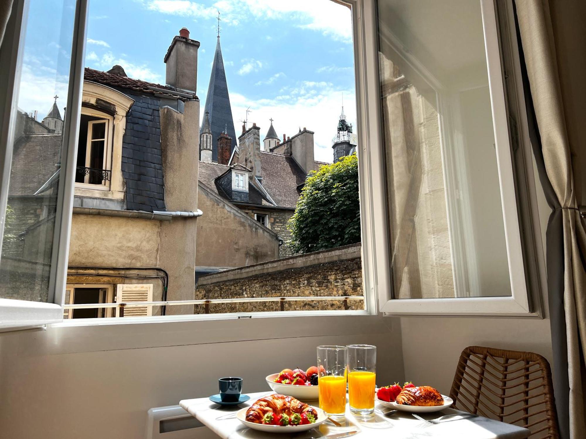 Le Petit Palais Notre Dame - Heart Of Dijon - With Ac Apartment Exterior photo
